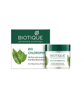 Żel do skóry trądzikowej i problematycznej z Chlorofilem OIL FREE 50g BIOTIQUE