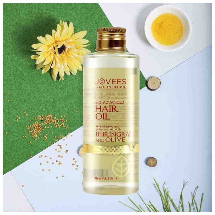 Regenerujący olejek do włosów Bhringraj & Olive 100ml Jovees