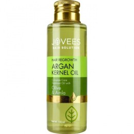 Ziołowy olejek arganowy na porost włosów Olive & Amla & Bhringraj Hair Regrowth Complete Care Treatment 100ml Jovees