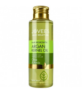Ziołowy olejek arganowy na porost włosów Olive & Amla & Bhringraj Hair Regrowth Complete Care Treatment 100ml Jovees