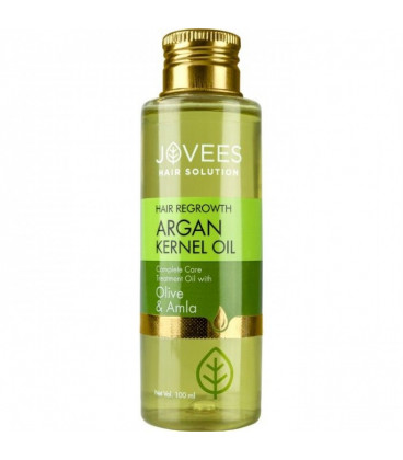 Ziołowy olejek arganowy na porost włosów Olive & Amla & Bhringraj Hair Regrowth Complete Care Treatment 100ml Jovees