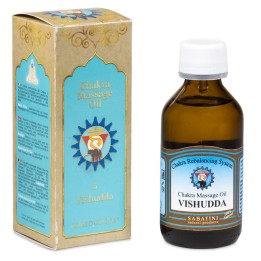 Olejek do masażu 5 Czakra Gardła Vishuddha 100 ml Sabatini Fiore D'Oriente