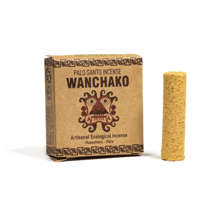Kadzidełka z Peru Palo Santo Wanchako 4 szt grubych patyczków w paczce