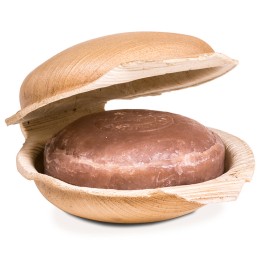 Mydło Kewra Kokosowe w liściu palmowym 100g Holy Lama z nutą zapachową Bergamot& Patchouli
