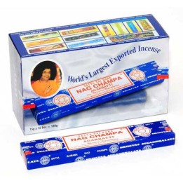 Kadzidła Orientalne Nag Champa Aż 12 opakowań x 15g Satya Sai Baba Agarbatti