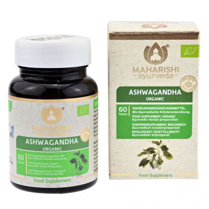 Ashwagandha 60 tabletek, 30g Maharishi Ayurveda
