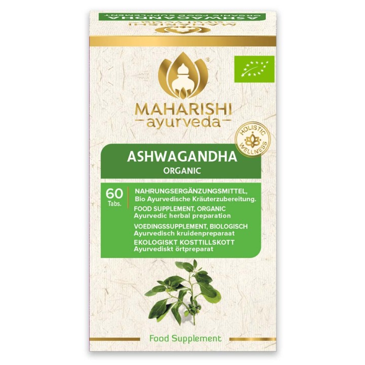 Ashwagandha 60 tabletek, 30g Maharishi Ayurveda
