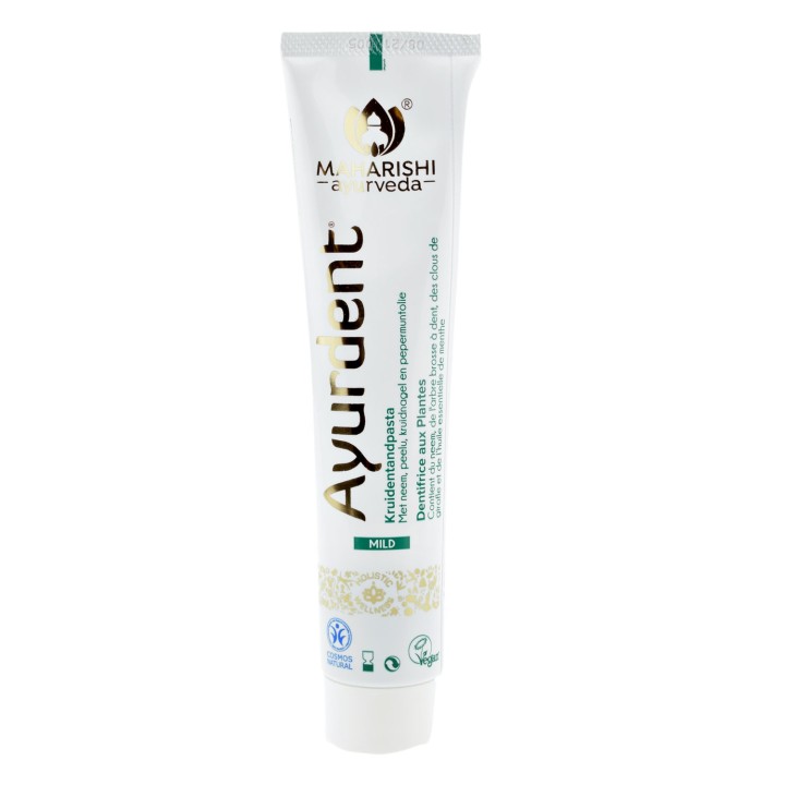 Ayurdent 20 ziół - łagodna pasta do zębów z neem i triphalą  75 ml PREMIUM Maharishi Ayurveda