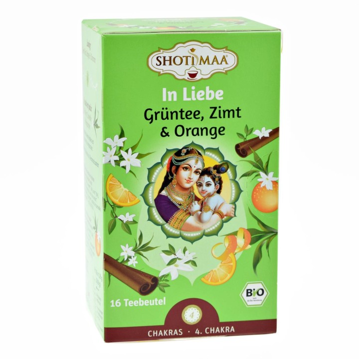 Herbata na 4. czakrę - Miłosna Herbata Harmonizująca -16 torebek, Shoti Maa