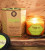 200 g. Organic Goodness Soy Candle in Amber Colored Patchouli Vanilla