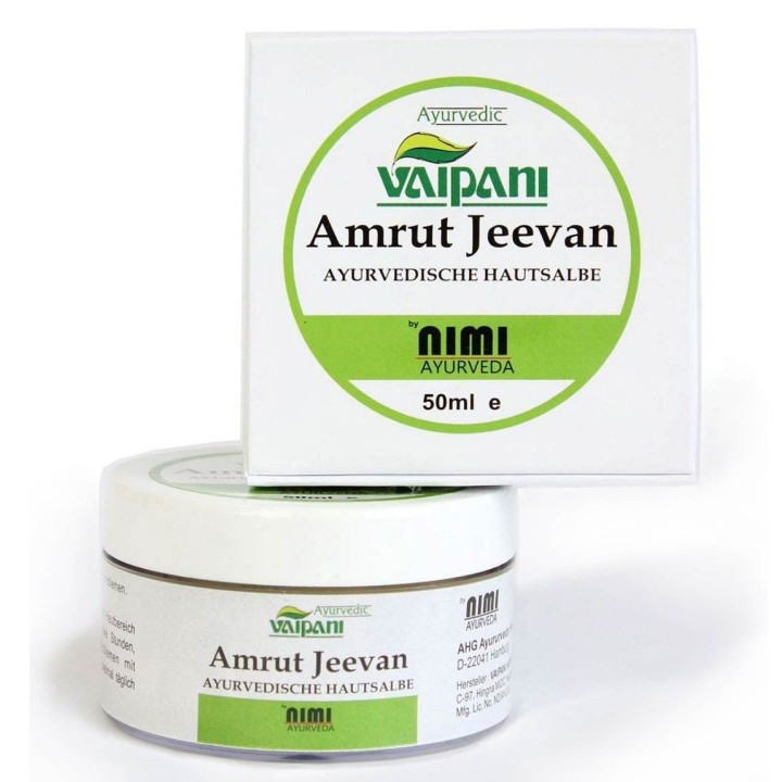 Ajurwedyjski Krem do Twarzy Na Dzień Amrut Jeevan 50ml Vaipani